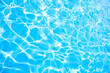 Clear blue water natural background