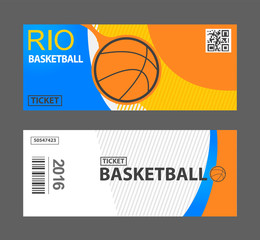 ticket basketball