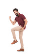 © asem arab - Excited beard man