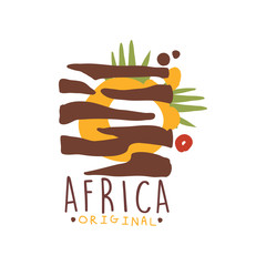 Sticker - Original African tribal doodle logo