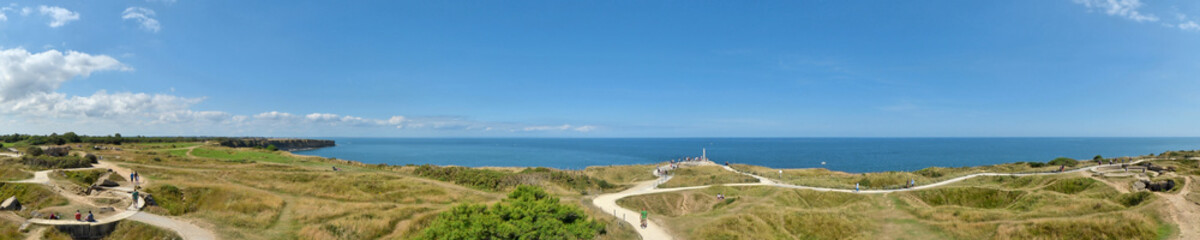 Pointe du Hoc, Cricqueville-en-Bessin, Normandie, Calvados, France