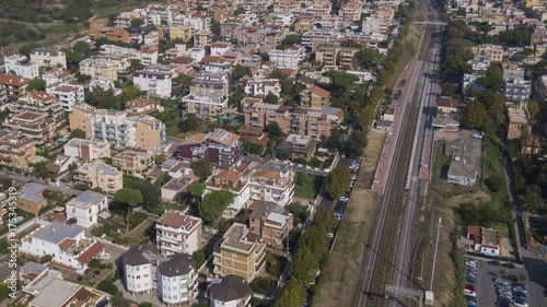 Vista Aerea Del Comune Di Santa Marinella Situato In Provincia Di Roma In Italia Buy This Stock Photo And Explore Similar Images At Adobe Stock Adobe Stock