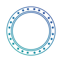 Circle Seal With Stars