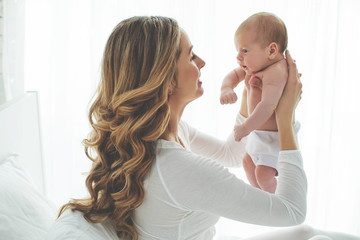 Wall Mural - Woman and child 