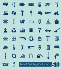 Sticker - Set of building icons