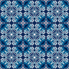 Poster - abstract seamless pattern of wavy geometric forms. the optical distortion of the image.