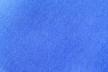 Blue sport jersey shirt clothing texture and background