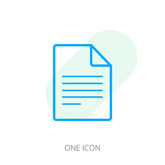 Poster - File icon, Document icon