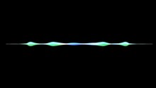 colorful waveform, imagination of voice record, artificial intelligence