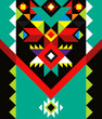 aztec pattern colorful 