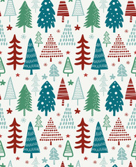 Seamless christmas pattern