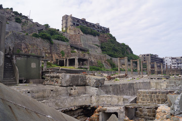 Wall Mural - 軍艦島