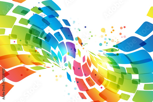 Splash abstract background