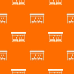 Poster - Bus stop pattern seamless