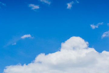 Wall Mural - big clouds