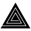 © japan crest - 鱗形稲妻・三角稲妻2