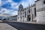 Fototapeta Londyn - Jeronimo monastery in lisbon, portugal . unesco world heritage site