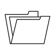 © Gstudio - folder document isolated icon