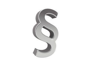 Fototapete - Justice and law symbol displayed on a futuristic interface - 3d rendering