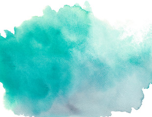 Green Watercolor Background