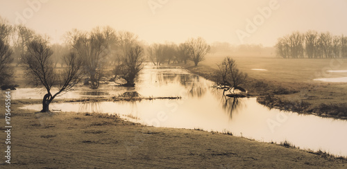 Zdjęcie XXL rzeka krajobraz