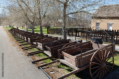 Cuadros en Lienzo United States Pioneer Era Handcarts