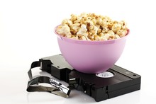 Popcorn On A Video Cassette
