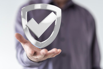 Sticker - shield insurance