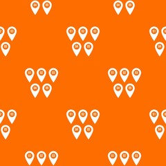 Poster - Pointer marks pattern seamless