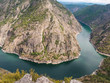 Spectacular view of Sil river canyon in the province of Ourense, Galicia, Spain