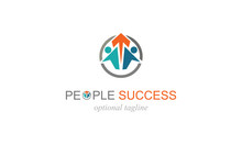  Arrow Up People Success Logo