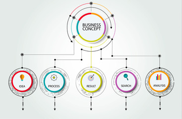 Poster - Modern Infographic Options Template