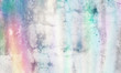 Pastel grunge background. Dirty distressed paper texture in soft rainbow color shades.