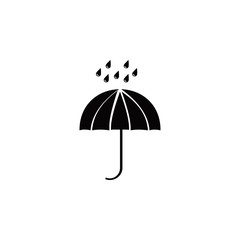 Poster - Umbrella rain icon