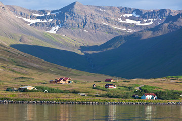 Wall Mural - North Iceland Seacoast Landscape