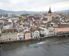 Wall Mural - Zurich in Switzerland