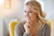 © goodluz - Portrait of beautiful 40-year-old blond woman