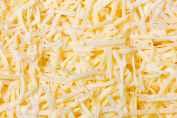 grated cheese close-up background