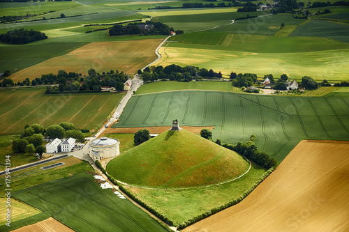 Cuadros en Lienzo la Wallonie vue du ciel, Wallonia from the sky
