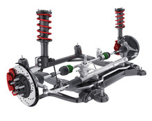 Car Suspension And Brake And Steering