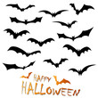 collection Happy Halloween bats