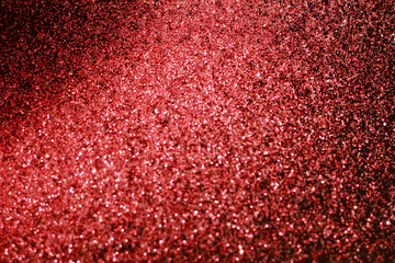 Wall Mural - Christmas decoration on a golden background. bokeh background and dark mirror floor.