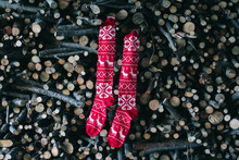 Christmas Socks Hanging