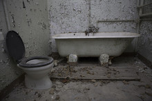 Grunge Abandoned Bathroom