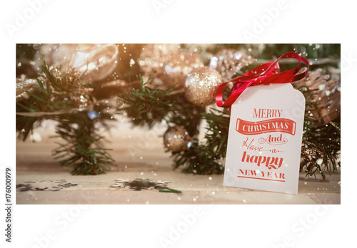 Christmas Gift Tag With Ornaments Mockup 1 This Stock Template Christmas Gift Tag With Ornaments Mockup 1