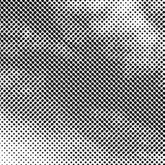 Fototapete - Vector abstract dotted background. Black and white halftone effect vector illustration.
