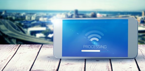 Poster - Composite image of picture of a smartphone