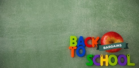 Poster - Composite image of back to school