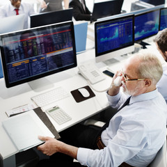 Poster - online stock exchange team