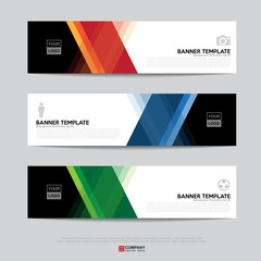 Wall Mural - banner design for business presentation